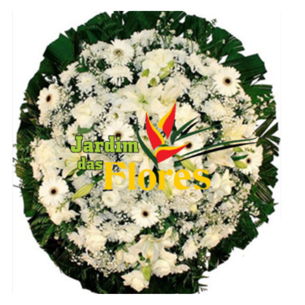 Coroa de flores para velório