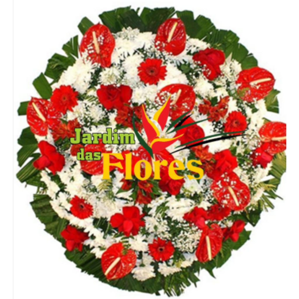 Coroa de flores para velório