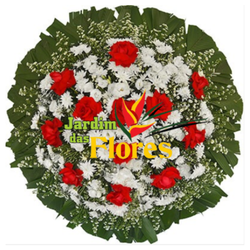 Coroa de flores para velório