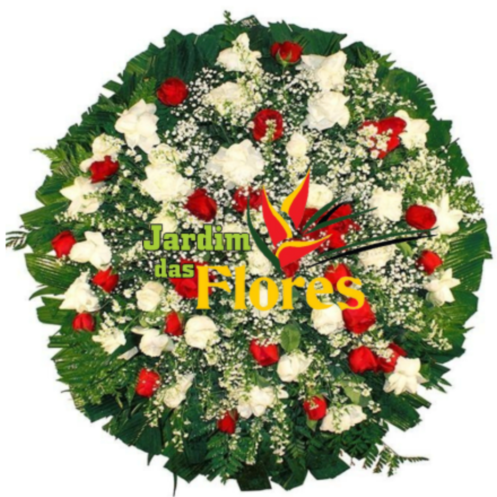 Coroa de flores para velório